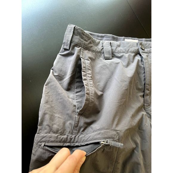 TNF The North Face Men's Shorts Gray, Grey, Size34 Quick Dry Performance Fabric - Picture 7 of 11
